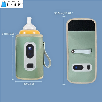 WarmNest Baby Flaschenwärmer mit Temperaturanzeige
